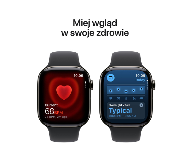 Apple Watch 11 42/Łupkowy Tytan/Czarny Pasek M/L 5G - 1362423 - zdjęcie 5